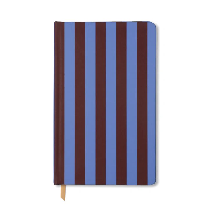 Soft Touch Journal - Purple & Nutmeg Stripe - Harmony