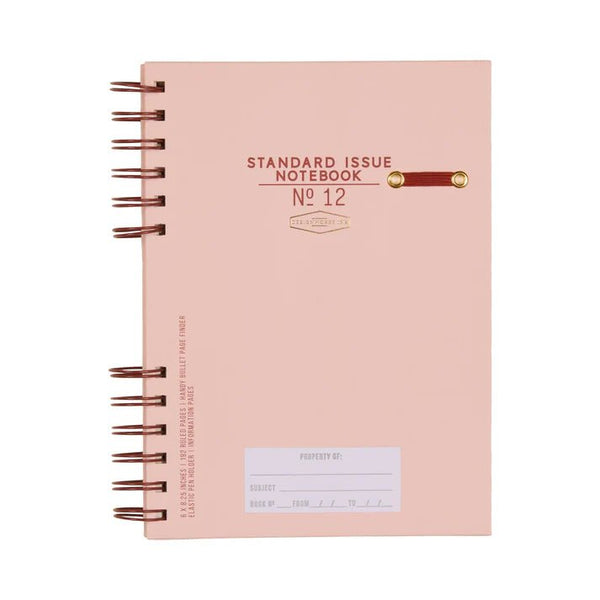Standard Issue Planner Notebook No. 12 - Rosewood & Blush - Harmony
