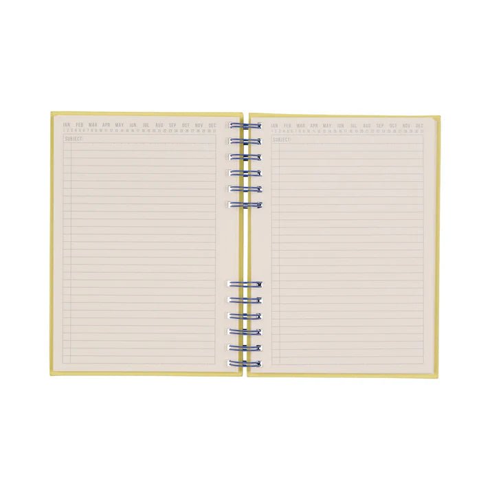 Standard Issue Planner Notebook No. 12 - Cobalt & Citron - Harmony