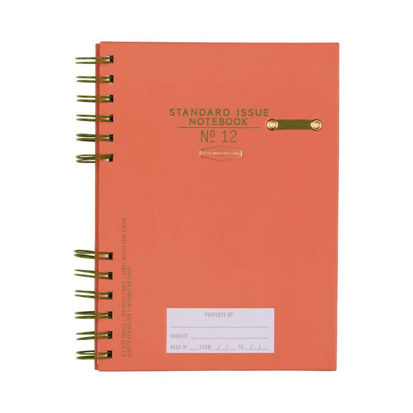 Standard Issue Planner Notebook No. 12 - Army Green & Chili - Harmony