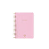 Textured Paper Twin Wire Notebook - Medium Lilac - Harmony