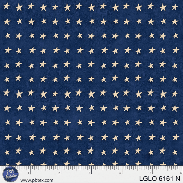 Love & Glory / Ditsy Stars / Blue - Harmony