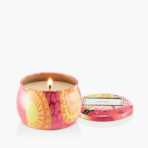 Nāpali Passion Fruit Mini Tin Candle - Harmony