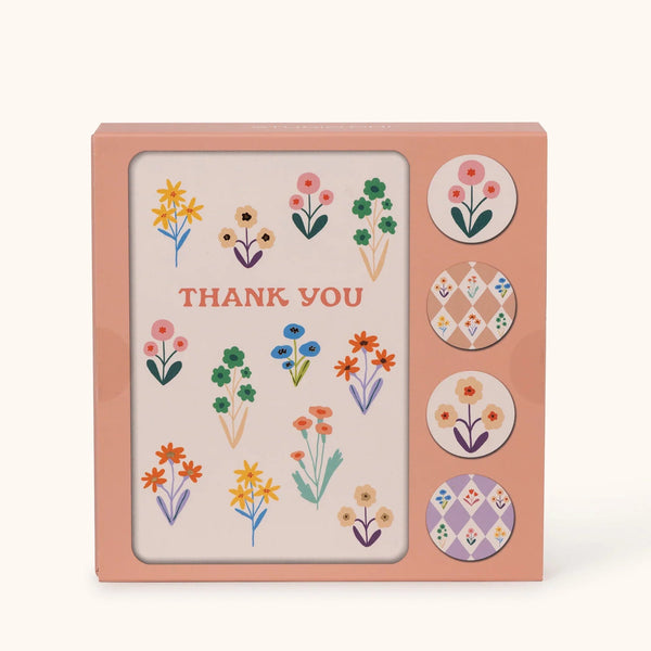 Note Card Set with Stickers - Harmony