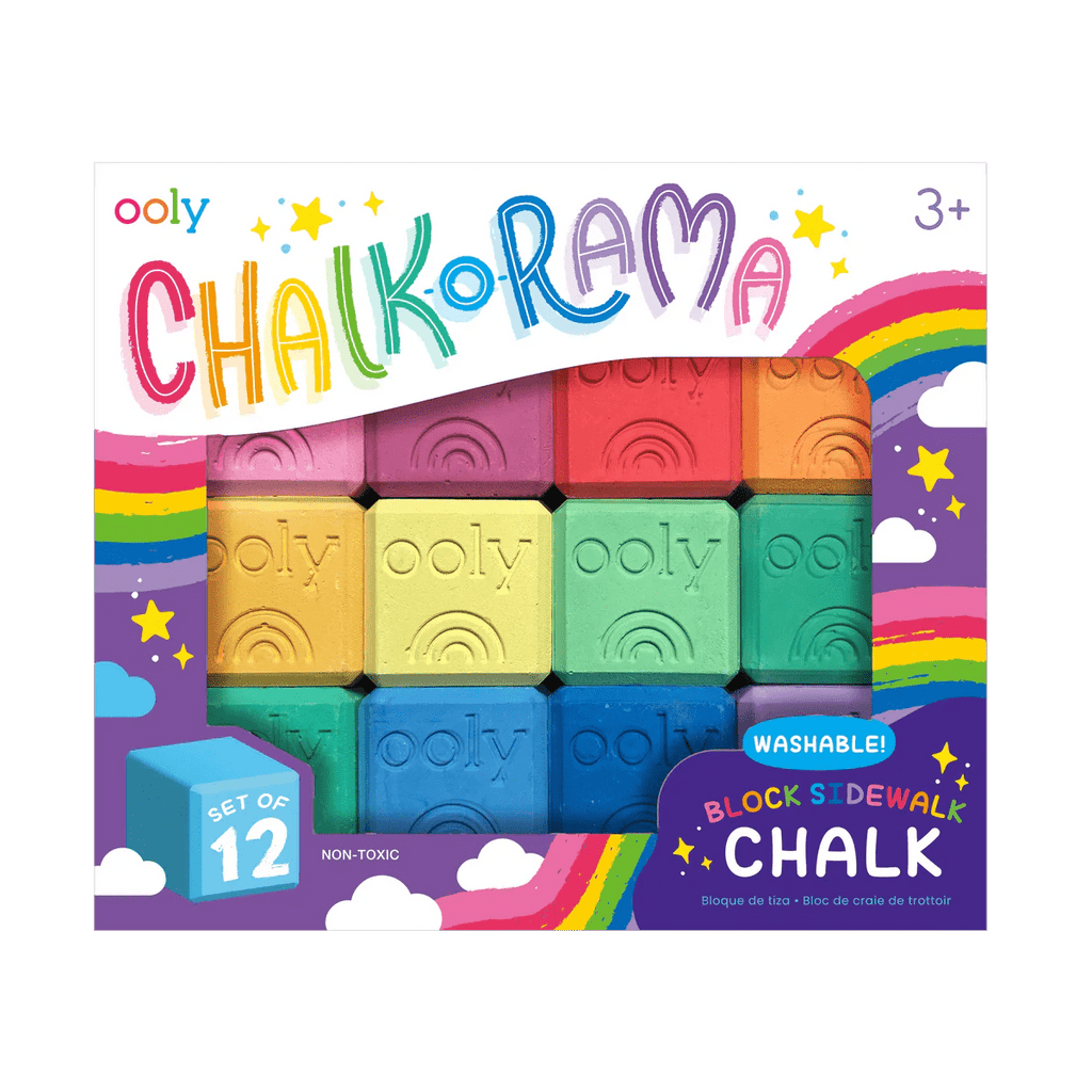 Chalk - O - Rama Block Sidewalk Chalk Set - Harmony