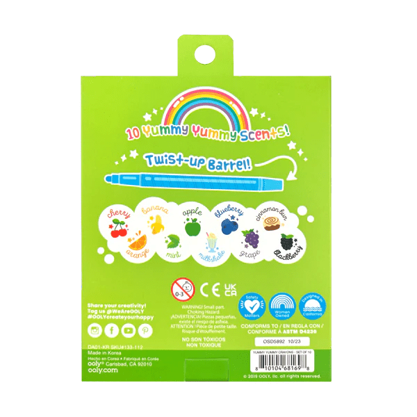 Yummy Yummy Scented Twist - up Crayons - Harmony