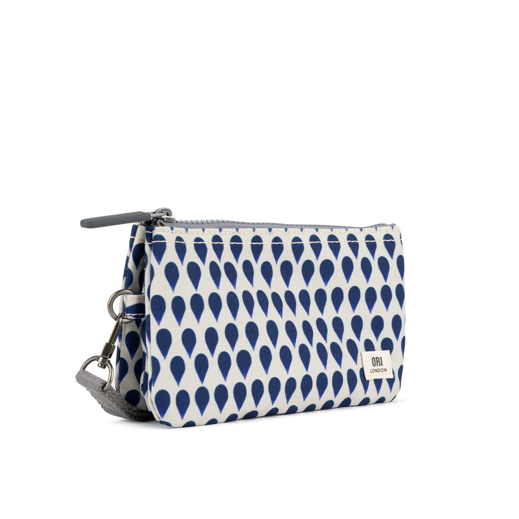 Carnaby Medium Recycled Canvas Bag with Wrist Strap / Granite - Harmony