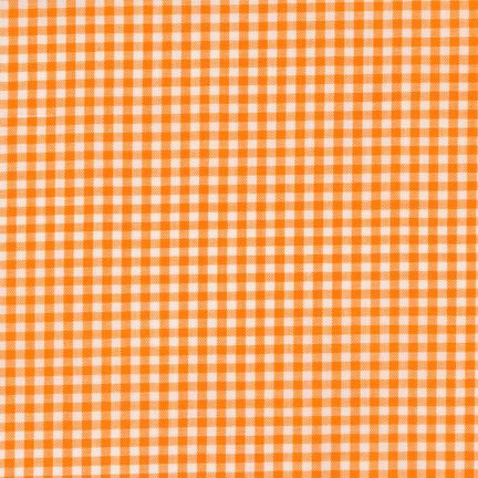 Carolina Gingham 1/8" / Orange - Harmony