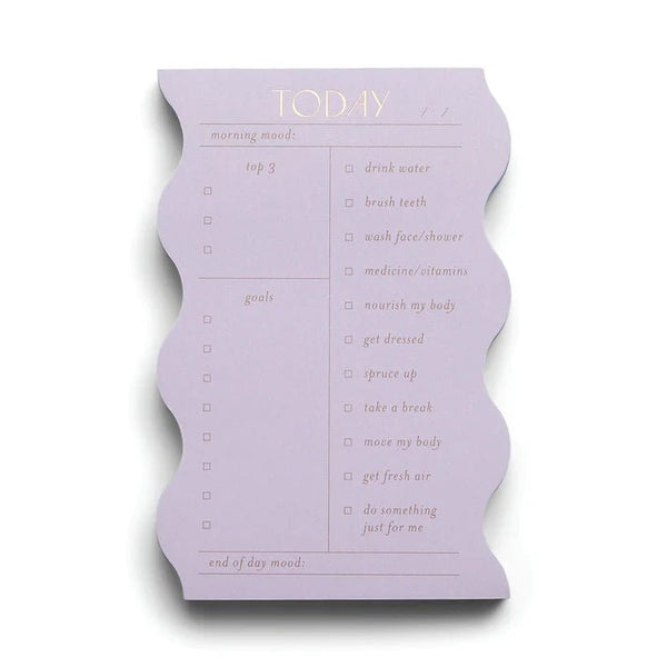 Wavy Daily Notepad - Harmony