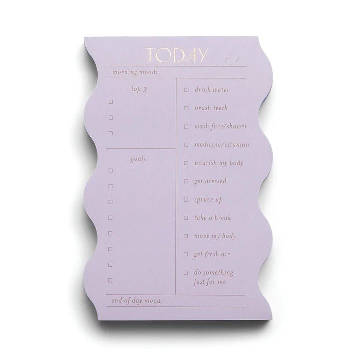 Wavy Daily Notepad - Harmony