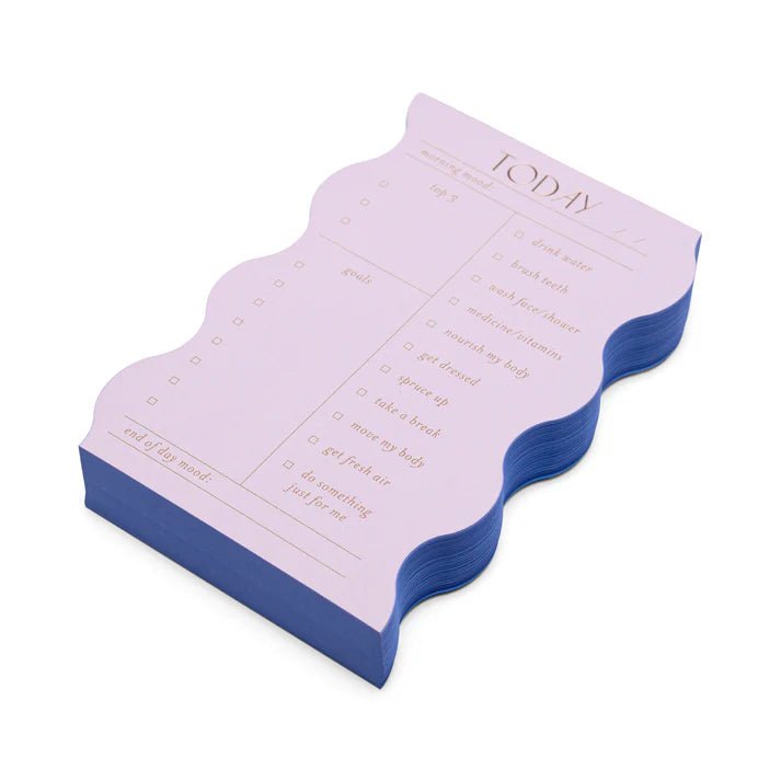 Wavy Daily Notepad - Harmony