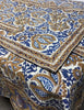 Hand Block - Printed Cotton Tablecloth 60x90 - Harmony