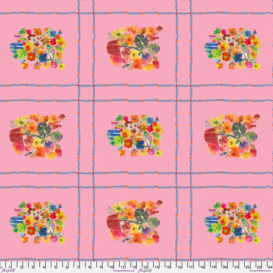 Pompadours in Pink / Summer Bouquet / Pink - Harmony