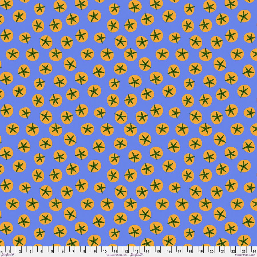 Vegetable Patch / Tomato / Blue - Harmony