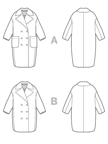 Closet Core Patterns / Phoebe Coat - Harmony