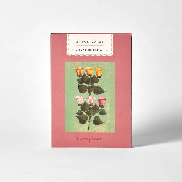 Festival of Flowers - Postcard Book - Harmony