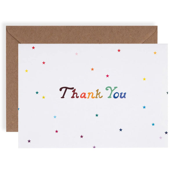 Rainbow Stars Thank You Cards Box Set - Harmony