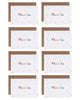 Rainbow Stars Thank You Cards Box Set - Harmony