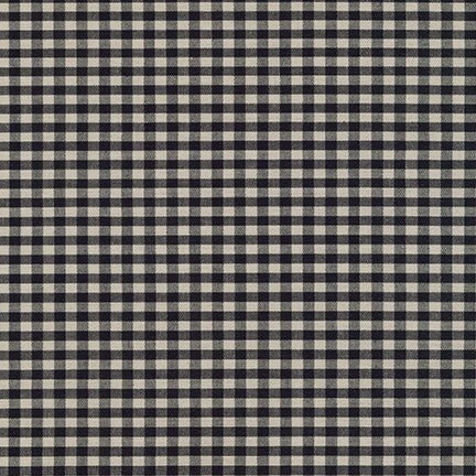 Crawford Cotton Gingham / Black - Harmony