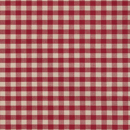 Crawford Cotton Gingham / Wine - Harmony