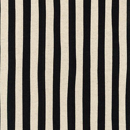 Sevenberry Cotton Flax Canvas / Black Stripe - Harmony