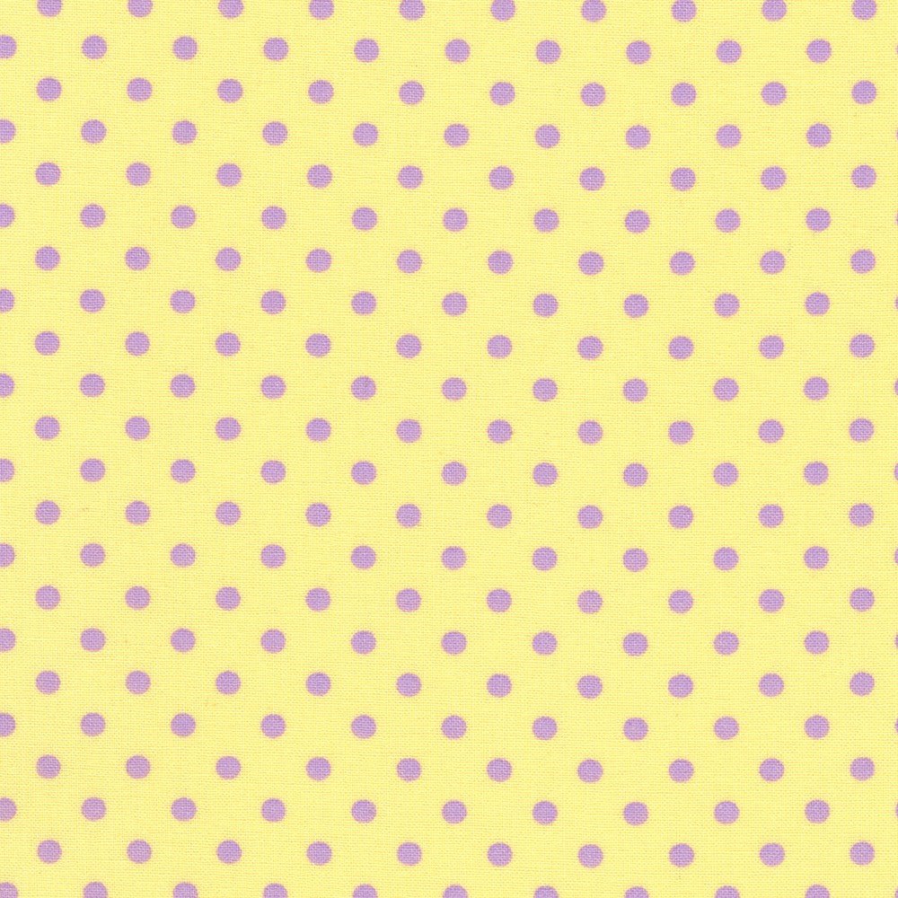 Sevenberry Dots - A - Lot / Yellow & Lilac - Harmony