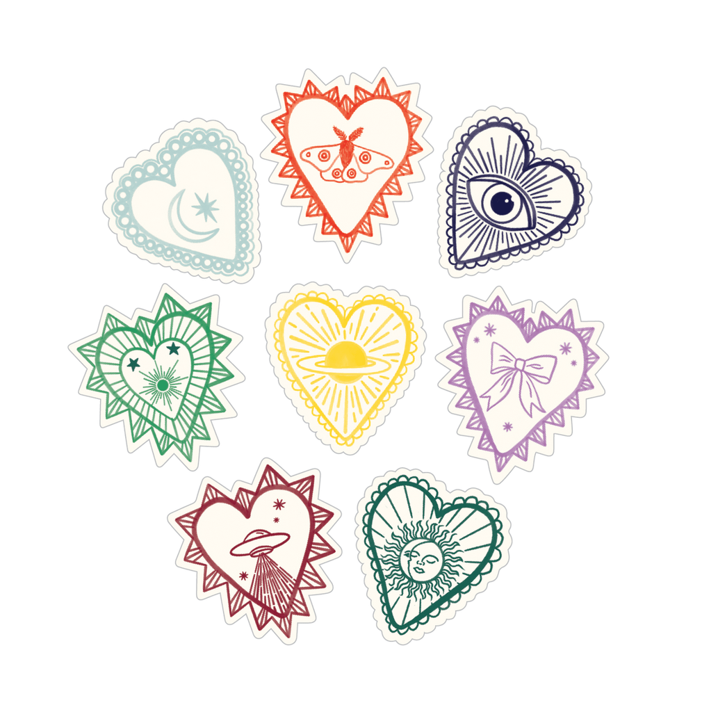 Heart Charms Sticker Pack - Harmony