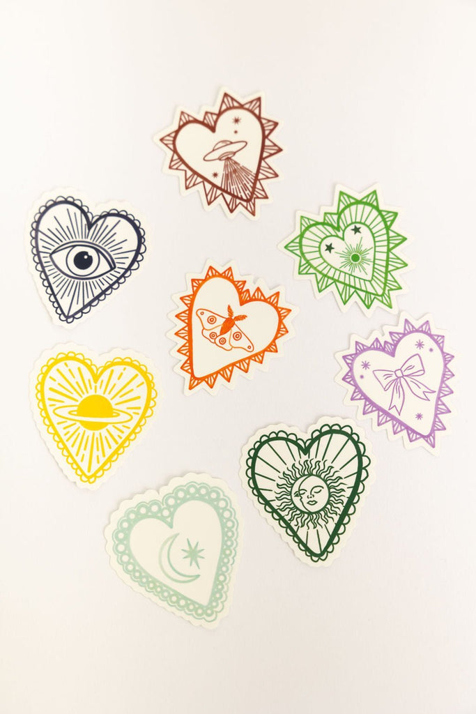 Heart Charms Sticker Pack - Harmony