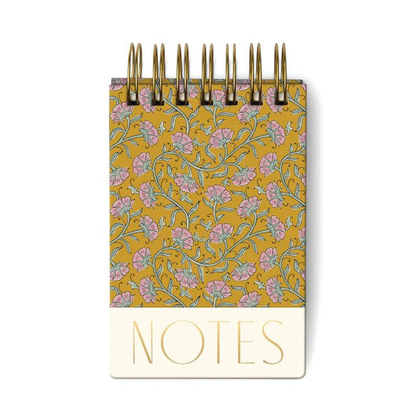 Chunky Notepad - Gold Vintage Floral - Harmony