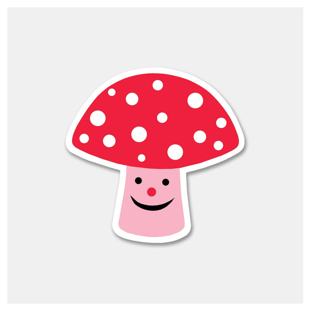 Polka Dot Mushroom Sticker - Harmony