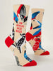 Really Into Birds Small Crew Socks - Harmony