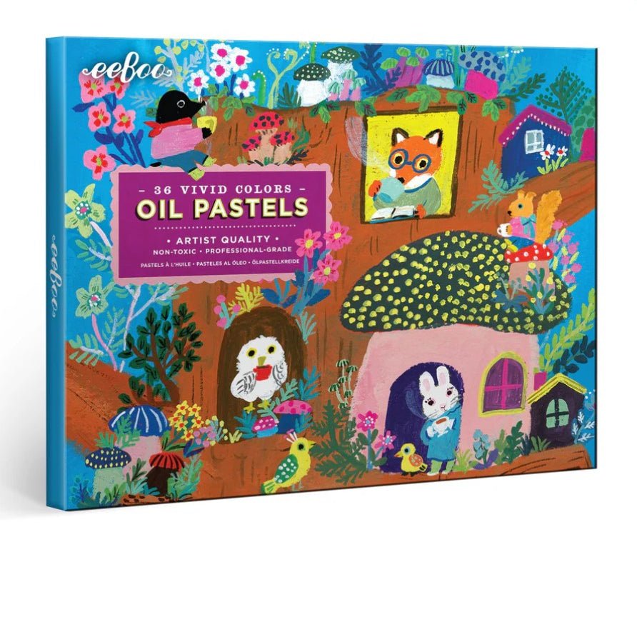 Yumi's Mushroom House 36 Oil Pastels - Harmony