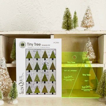 Suzn Quilts Tiny Tree Template Set - Harmony