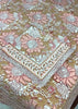 Hand Block - Printed Cotton Tablecloth 60x90 - Harmony