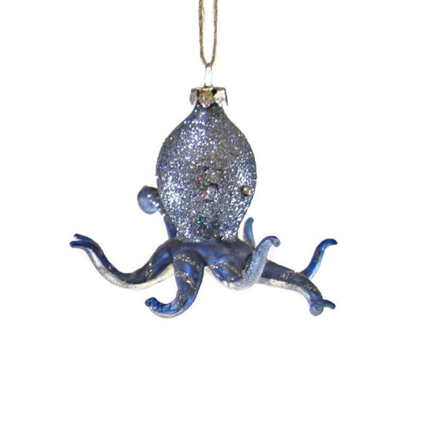 Blue Octopus Ornament - Harmony