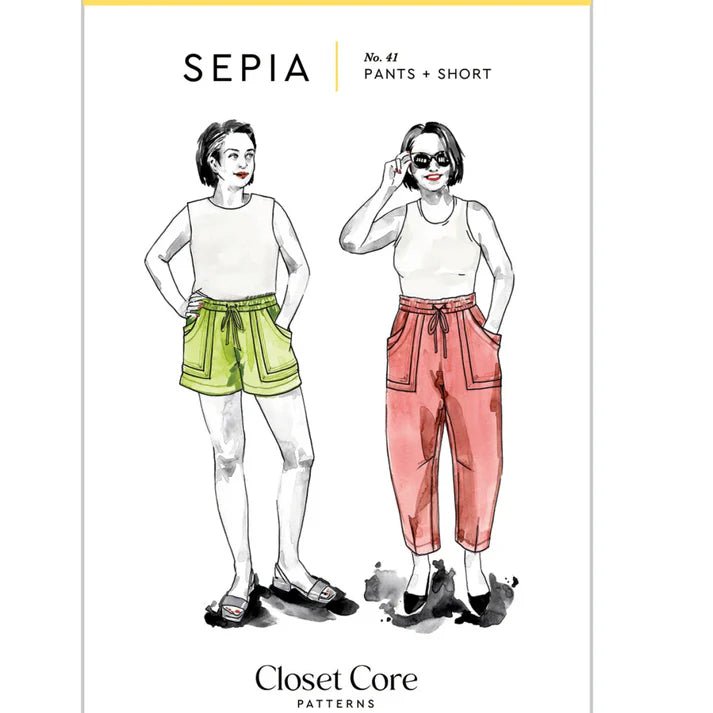 Closet Core Patterns / Sepia Pants - Harmony