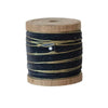 10 Yard Velvet Ribbon Cool w/ Metallic Edges on Wood Spool, 3 Colors (Copy) - Harmony