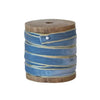 10 Yard Velvet Ribbon Cool w/ Metallic Edges on Wood Spool, 3 Colors (Copy) - Harmony