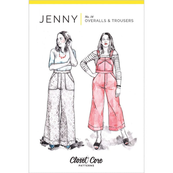 Closet Core Patterns / Jenny Overalls & Trousers - Harmony