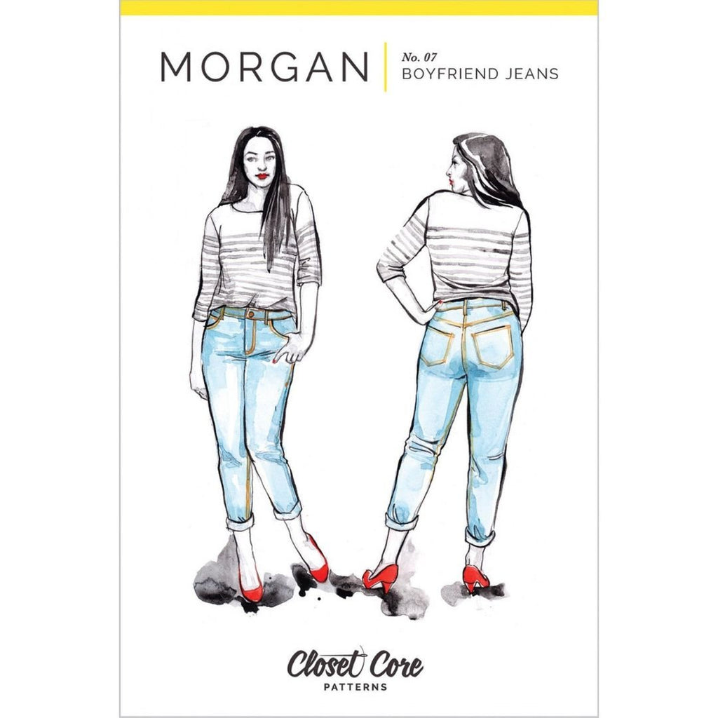 Closet Core Patterns / Morgan Boyfriend Jeans - Harmony