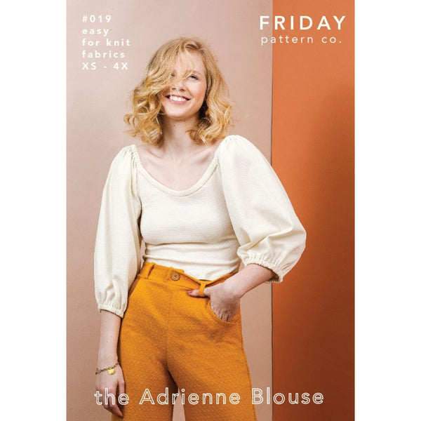 Friday Pattern Company / Adrienne Blouse - Harmony