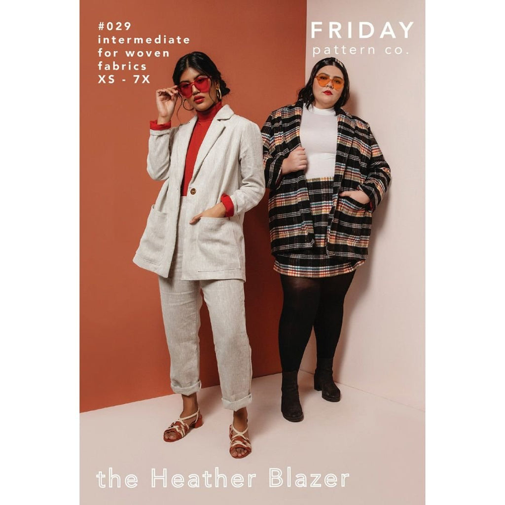 Friday Pattern Company / Heather Blazer - Harmony