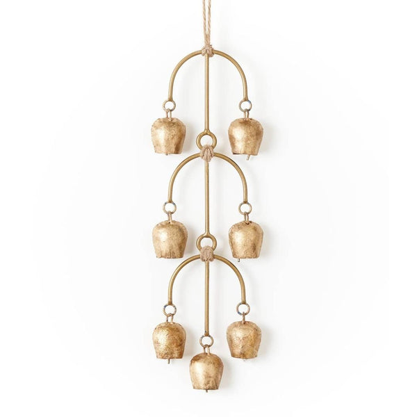 Tridevi Cascade Rustic Bell Wind Chime - Harmony