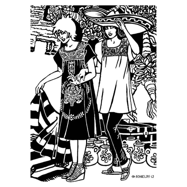 142 Old Mexico Dress - Sewing Pattern - Harmony