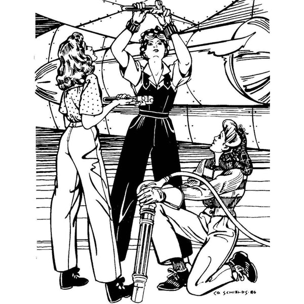 240 Rosie the Riveter - Sewing Pattern - Harmony