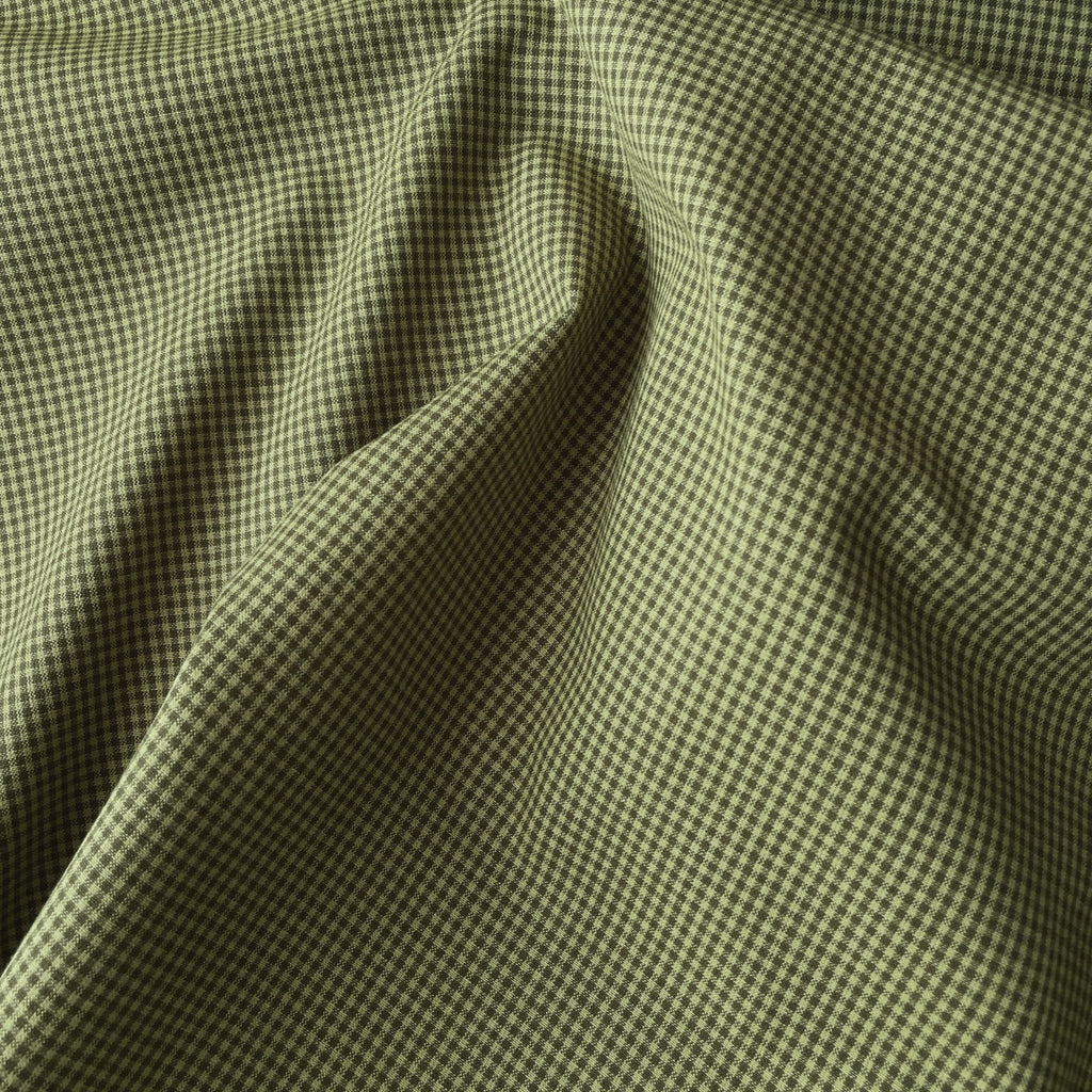 Homespun Mossy Rock Mini Gingham - Harmony