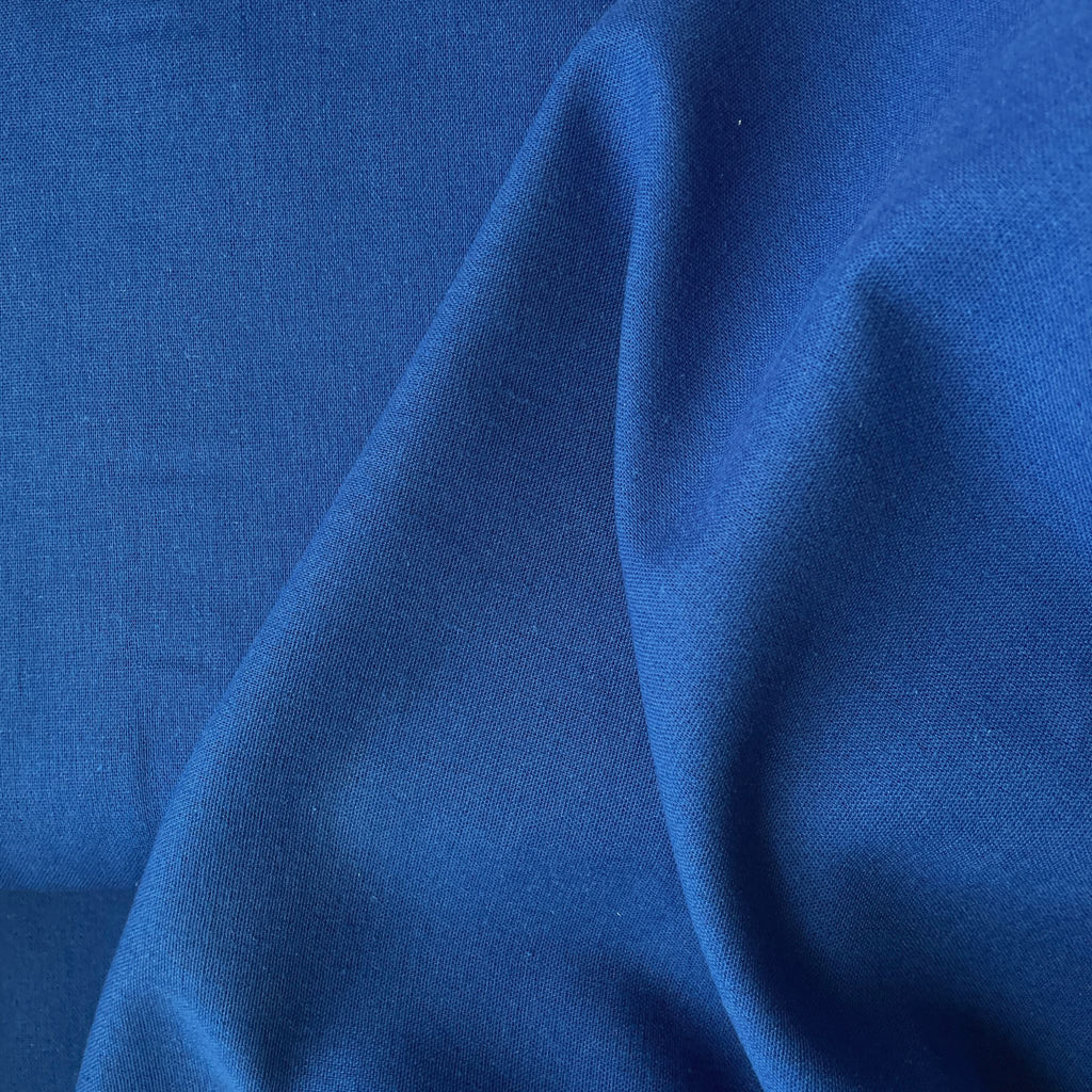Washed Linen Blend / Royal Blue - Harmony