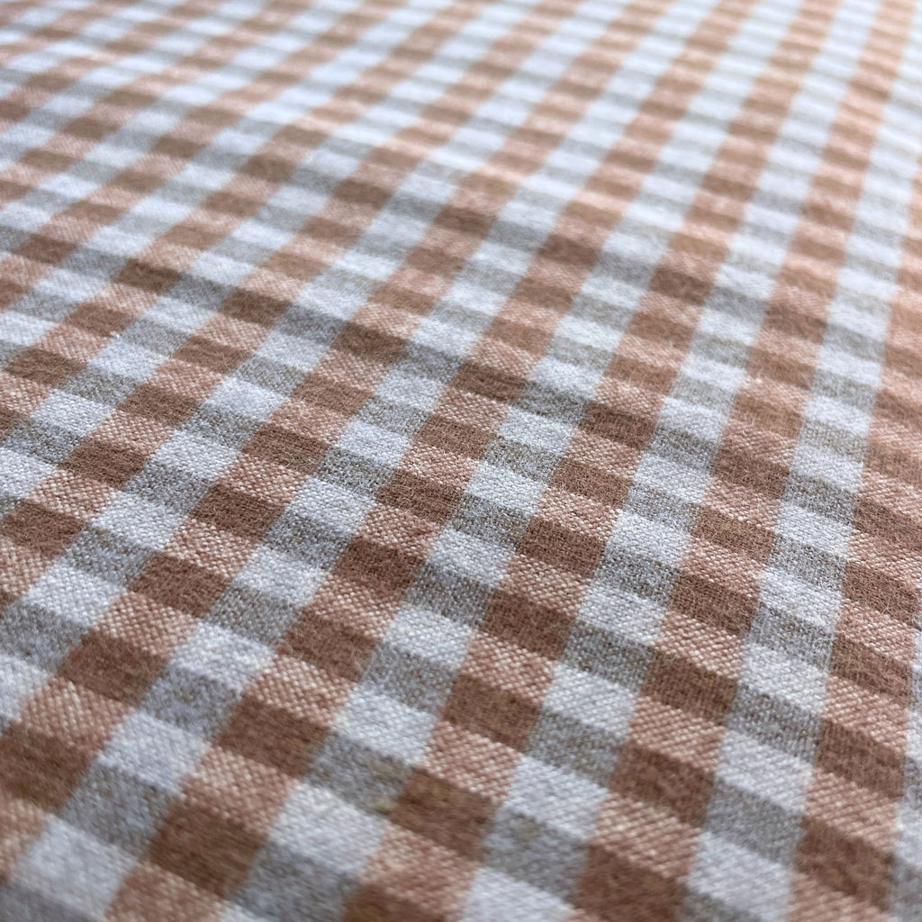 Lincolnshire Brushed Cotton / Grey & Nutmeg - Harmony