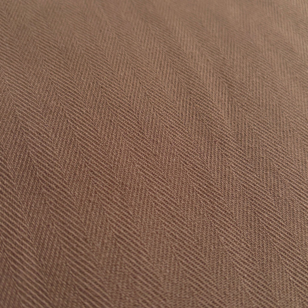 Herringbone Linen / Hazelnut - Harmony