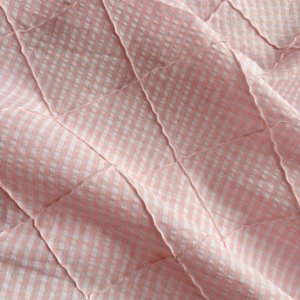 Trellis Gingham / Petal - Harmony